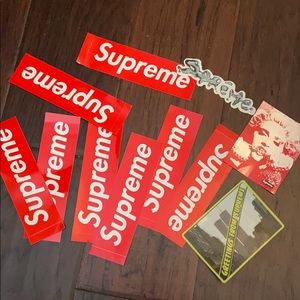 Supreme stickers